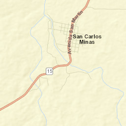 San Carlos Street Map