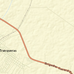 Tranqueras Street Map