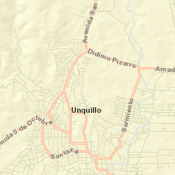 Unquillo Street Map