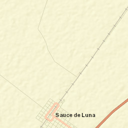 Sauce de Luna Street Map