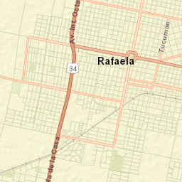 Rafaela Street Map