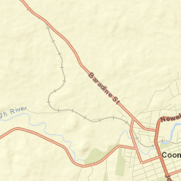 Coonabarabran Street Map