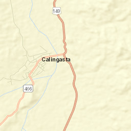 Calingasta Street Map