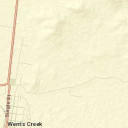 Werris Creek Street Map