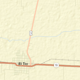 El Tío Street Map