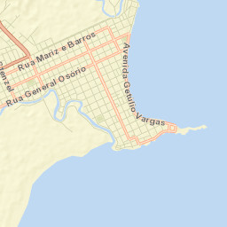 São Lourenço do Sul Street Map