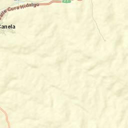 Canela Street Map