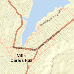 Villa Carlos Paz Street Map