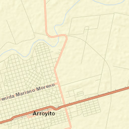 Arroyito Street Map