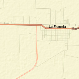 La Francia Street Map