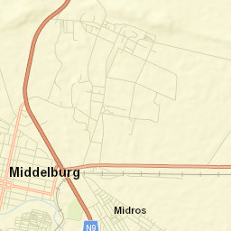 Middelburg Street Map