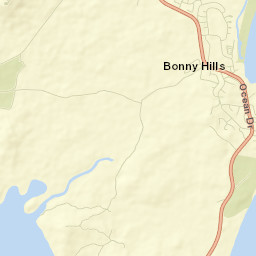 Bonny Hills Street Map