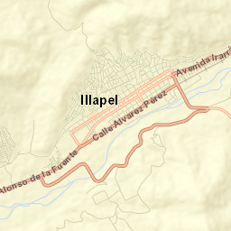 Illapel Street Map