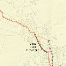 Villa Cura Brochero Street Map