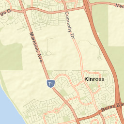 Kinross Street Map