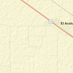 El Arañado Street Map
