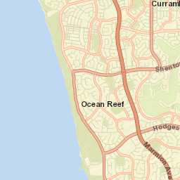 Ocean Reef Street Map