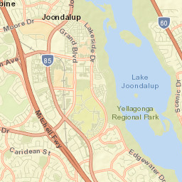 Heathridge Street Map