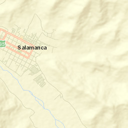 Salamanca Street Map