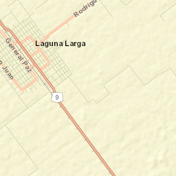 Laguna Larga Street Map