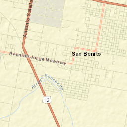 San Benito Street Map