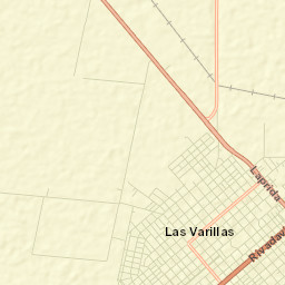 Las Varillas Street Map