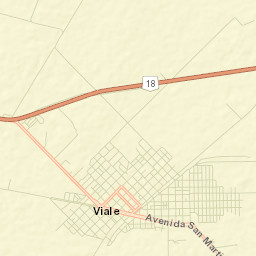 Viale Street Map
