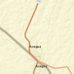 Aceguá Street Map