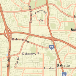 Hamersley Street Map