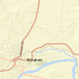 Wingham Street Map