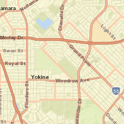 Yokine Street Map