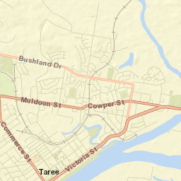 Taree Street Map