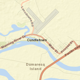 Cundletown Street Map