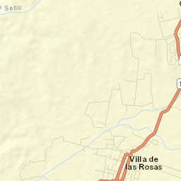 Villa Las Rosas Street Map
