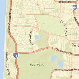 City Beach Street Map