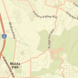 Helena Valley Street Map
