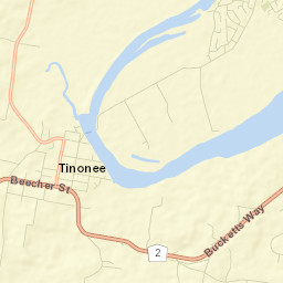 Tinonee Street Map