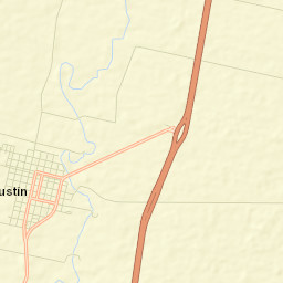 San Agustín Street Map