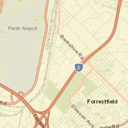 Forrestfield Street Map