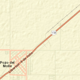 Pozo del Molle Street Map