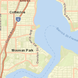 Peppermint Grove Street Map
