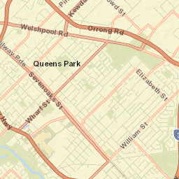 Queens Park Street Map