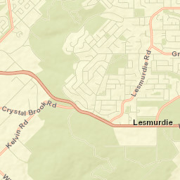 Lesmurdie Street Map