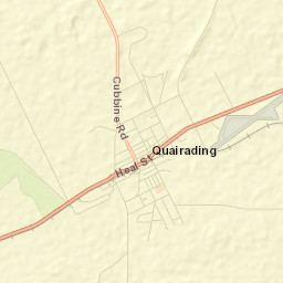 Quairading Street Map