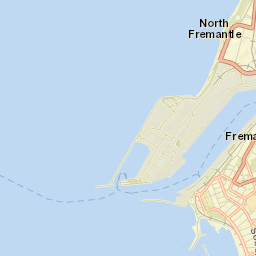 North Fremantle Street Map