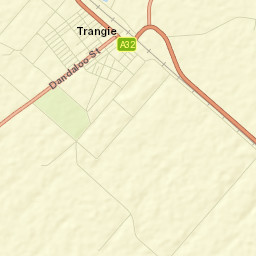 Trangie Street Map