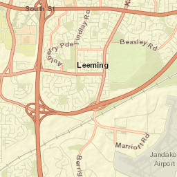 Leeming Street Map