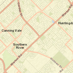 Huntingdale Street Map
