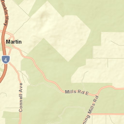 Martin Street Map