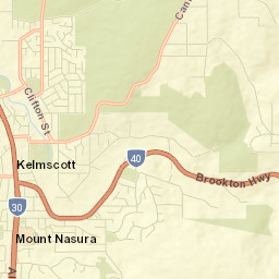 Mount Nasura Street Map